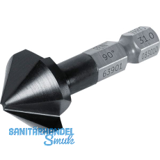 FEIN Kegelsenker Vario Z=3 90 Grad HSS 64 HRC TiAlN 6-kant Schaft M16 � 31 mm