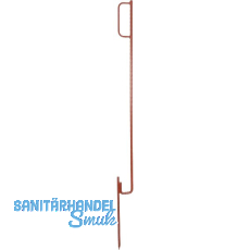 GRAF Lattenpfahl aus 12 mm Rundeisen mit 1 Bügel Höhe 100 cm GRAF Lattenpfahl aus 12 mm Rundeisen mit 1 Bügel Höhe 100 cm