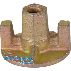 GRAF Zweiflügel-Tellermutter 80 mm f. Sechskantschlüssel 30 mm GRAF Zweiflügel-Tellermutter 80 mm f. Sechskantschlüssel 30 mm