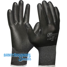 GEBOL Schutzhandschuh Micro Flex Touch schwarz Gr��e 11