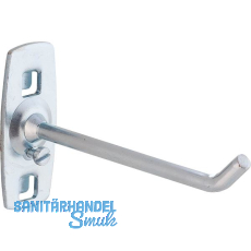 Werkzeughalter einfach 100 mm schr�ges Hakenende