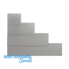 Lochplatte lichtgrau 987 x 456 mm