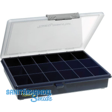 RAACO Sortimentkoffer Assorter 5-18 mit 18 fixen F�chern 240 x 195 x 43 mm