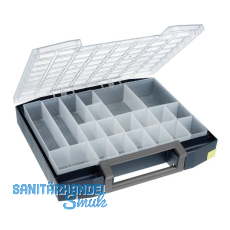 RAACO Sortimentkoffer Boxxser 80 8x8-20 Einsätze 401 x 465 x 78 mm RAACO Sortimentkoffer Boxxser 80 8x8-20 Einsätze 401 x 465 x 78 mm