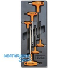 BETA Werkzeugsortiment Schraubendrehereinsatz T52 sechskant 6-teilig BETA Werkzeugsortiment Schraubendrehereinsatz T52 sechskant 6-teilig