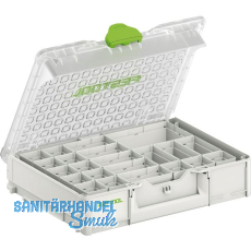 FESTOOL Systainer³ Organizer SYS 3 M 89 mit 22 Einsatzboxen 396 x 296 x 89 mm FESTOOL Systainer³ Organizer SYS 3 M 89 mit 22 Einsatzboxen 396 x 296 x 89 mm