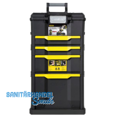 STANLEY Werkzeugwagen "Rollende Werkstatt" 49 x 86 x 35 cm 4 Schubladen