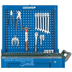 GEDORE Lochblechrückwand R 2004 L absenkbar 768 x 770 x 116 mm GEDORE Lochblechrückwand R 2004 L absenkbar 768 x 770 x 116 mm