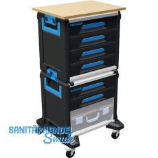 GEDORE Werkzeug-Mobil WorkMo 1110 WMW- 2 B2 m. Arbeitsplatte 526x396x1172 mm GEDORE Werkzeug-Mobil WorkMo 1110 WMW- 2 B2 m. Arbeitsplatte 526x396x1172 mm