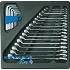 GEDORE Ring-Maulschlüssel-Satz 1500 ES-1 B in 2/3 ES-Modul 25-teilig GEDORE Ring-Maulschlüssel-Satz 1500 ES-1 B in 2/3 ES-Modul 25-teilig