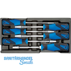 GEDORE Steckschlüssel-Satz 1500 ES-2133 in 1/3 ES-Modul 6-teilig GEDORE Steckschlüssel-Satz 1500 ES-2133 in 1/3 ES-Modul 6-teilig