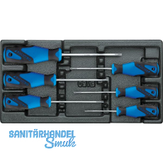 GEDORE Schraubendreher-Satz 1500 ES-2163 TX in 1/3 ES-Modul 6-teilig GEDORE Schraubendreher-Satz 1500 ES-2163 TX in 1/3 ES-Modul 6-teilig