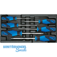 GEDORE Schraubendreher-Satz 1500 ES-2163 TXB in 1/3 ES-Modul 6-teilig GEDORE Schraubendreher-Satz 1500 ES-2163 TXB in 1/3 ES-Modul 6-teilig