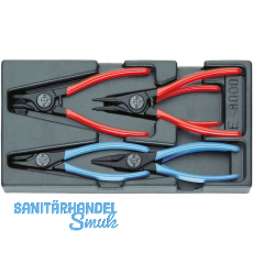 GEDORE Montage-Zangen-Satz 1500 ES-8000 in 1/3 ES-Modul 6-teilig