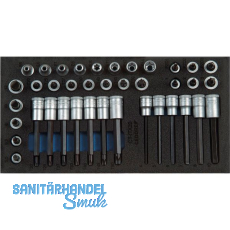 GEDORE Satz Schraubendrehereins�tze 3/8" 1500 CT1-ITX30 in 1/3 CT-Modul 39-tlg.