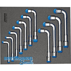 GEDORE Doppelsteckschl�ssel-Satz 2005 CT2-25PK in 2/4 CT-Modul 11-teilig