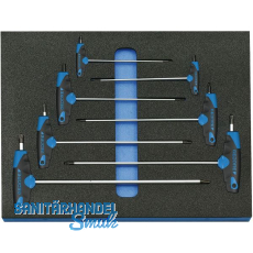 GEDORE Winkelschraubendreher-Satz 2005 CT2-2143 KTX in 2/4 CT-Modul 7-tlg