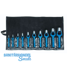 GEDORE Henkellocheisen-Satz 5703 DIN 7200 A i. Kunststoffrolltasche 7-teilig