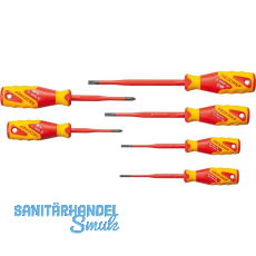 GEDORE VDE-Schraubendreher-Satz SlimDrive 2162-2172 PZ-06 Schlitz/PZ 6-teilig GEDORE VDE-Schraubendreher-Satz SlimDrive 2162-2172 PZ-06 Schlitz/PZ 6-teilig