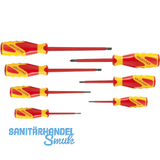 GEDORE VDE-Schraubendreher-Satz 2170-2160 PH-077 Schlitz/Phillips 7-teilig