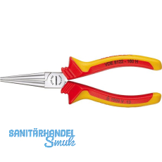 GEDORE Rundzange VDE 8122 H lange Backen H�llenisolierter Griff L�nge 160 mm