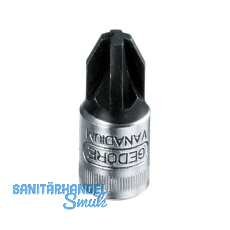 GEDORE Schraubendreher-Einsatz Pozidrive IKS20 DIN3120 1/4" PZ1 GEDORE Schraubendreher-Einsatz Pozidrive IKS20 DIN3120 1/4" PZ1