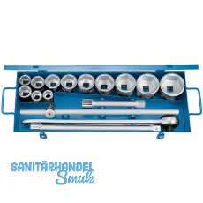 GEDORE Steckschlüssel-Satz 32 FMU 3/4"vierkant mit Umschaltknarre 16-teilig GEDORE Steckschlüssel-Satz 32 FMU 3/4"vierkant mit Umschaltknarre 16-teilig