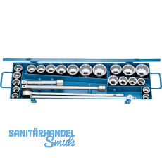 GEDORE Steckschlüssel-Satz D32EMAU-2 3/4"vierkant Umschaltknarre 25-tlg. GEDORE Steckschlüssel-Satz D32EMAU-2 3/4"vierkant Umschaltknarre 25-tlg.