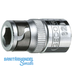 GEDORE Bit Adapter 620 1/4"sechskant - 3/8" vierkant GEDORE Bit Adapter 620 1/4"sechskant - 3/8" vierkant
