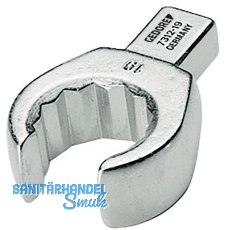 GEDORE Einsteckringschlüssel offen 7312-19 Aufnahme 9 x 12 vierkant 19 mm GEDORE Einsteckringschlüssel offen 7312-19 Aufnahme 9 x 12 vierkant 19 mm