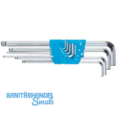 GEDORE Stiftschl�ssel-Satz Sechskant H42KEL-88 mit Kugelkopf lang 8-tlg.