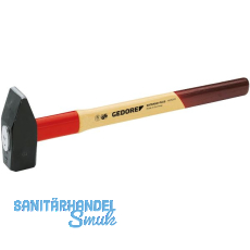 GEDORE Sicherheits Vorschlaghammer 609H Rotband Plus 5000 g Hickory Stiel 800 mm GEDORE Sicherheits Vorschlaghammer 609H Rotband Plus 5000 g Hickory Stiel 800 mm