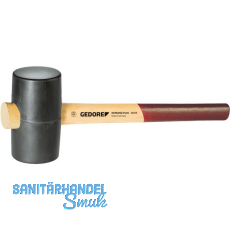 GEDORE Gummihammer weich 227 E Kopfdurchmesser 90 mm mit Eschenstiel