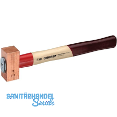 GEDORE Kupferhammer 622 H Rotband Plus 1500 g Hickory Stiel GEDORE Kupferhammer 622 H Rotband Plus 1500 g Hickory Stiel