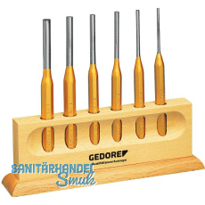 GEDORE Splintentreiber-Satz 116D achtkant 6-teilig im Metallkasten GEDORE Splintentreiber-Satz 116D achtkant 6-teilig im Metallkasten