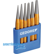 GEDORE Durchtreiber-Satz 113 achtkant 6-teilig im PVC-Halter