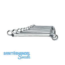 GEDORE Doppelringsschl�ssel-Satz 2/10 DIN838 6-27 mm tief gekr�pft 10-teilig