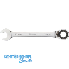 WGB Maulschl�ssel 235 mit Ringratsche gekr�pft SW 18 mm