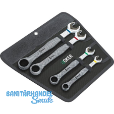 WERA Maulschl�ssel-Satz JOKER mit Ringratsche 4-teilig
