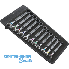 WERA Maulschlüssel-Satz JOKER mit Ringratsche 11-teilig WERA Maulschlüssel-Satz JOKER mit Ringratsche 11-teilig