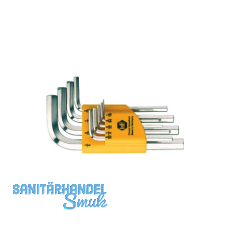 HAFU Sechskant Stiftschl�ssel-Satz Zoll im Clip Gr. 0,05"-3/8" 13-teilig