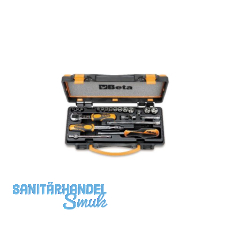 BETA Steckschl�ssel-Satz 900/C13-8 1/4"vierkant mit Umschaltknarre 21-teilig