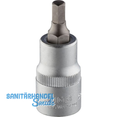 WGB Schraubendreher-Einsatz No. 363 DIN7422 1/2"vierkant 6,0 mm Innensechskant WGB Schraubendreher-Einsatz No. 363 DIN7422 1/2"vierkant 6,0 mm Innensechskant