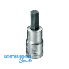 GEDORE Schraubendreher-Einsatz IN19 DIN7422 1/2"vierkant 12.0 mm Innensechskant