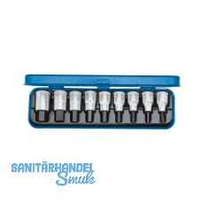 GEDORE Schraubendreher-Einsatz-Satz IN19PM 1/2"vierkant 9-teilig