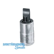 GEDORE Schraubendreher-Einsatz IS19 DIN3120 1/2"vierkant 16.0 mm Schlitz