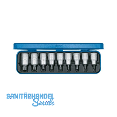 GEDORE Schraubendreher-Einsatz-Satz ITX19PM 1/2"vierkant Torx� 9-teilig