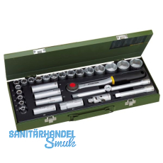 PROXXON Steckschl�ssel-Satz 1/2"vierkant mit Umschaltknarre 29-teilig
