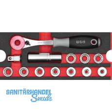 WGB Moflex Modul S Go-Through-Steckschlüsselgarnitur 6370 13-teilig WGB Moflex Modul S Go-Through-Steckschlüsselgarnitur 6370 13-teilig