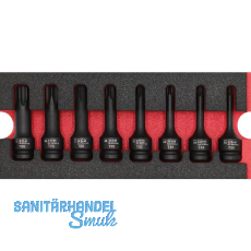 WGB Moflex Modul S Kraft-Schraubendreher-Einsätze TX 6330 8-teilig WGB Moflex Modul S Kraft-Schraubendreher-Einsätze TX 6330 8-teilig